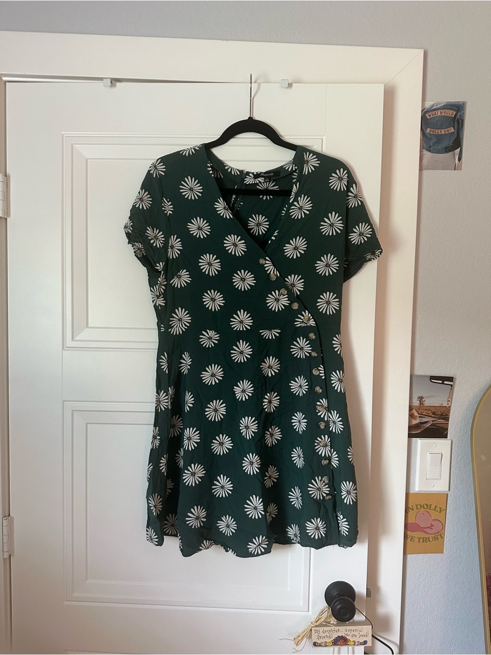 Green Floral Dress